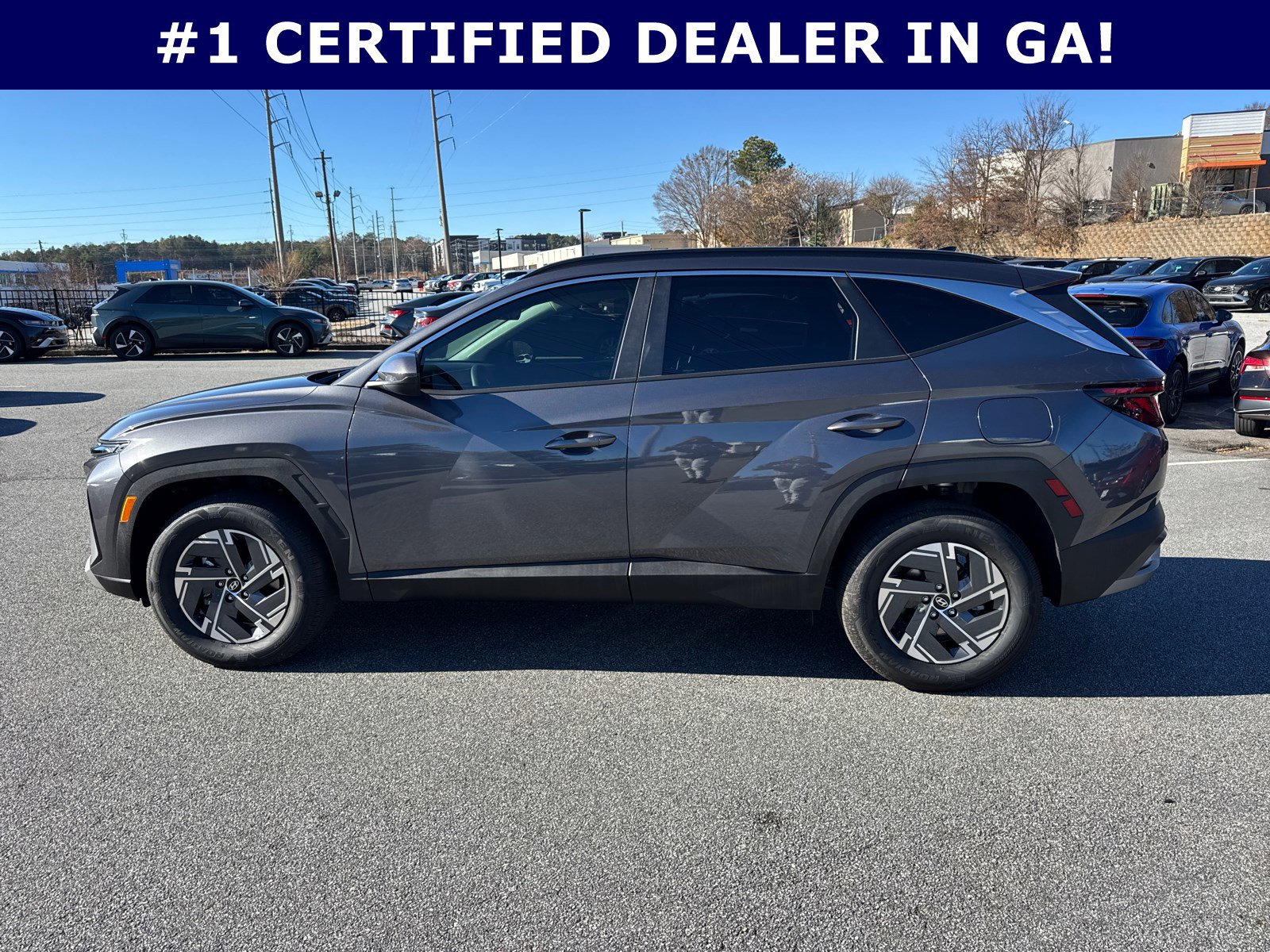 Certified 2025 Hyundai Tucson Blue image 4