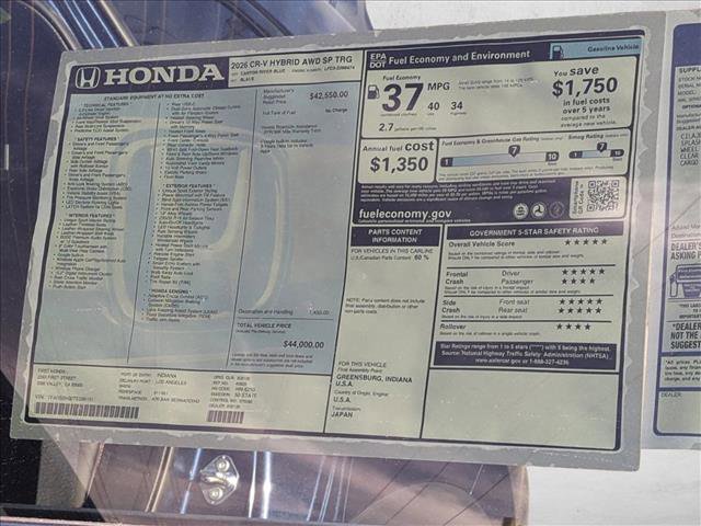 New 2026 Honda CR-V Sport Touring image 18