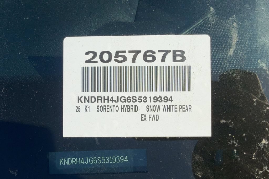Used 2025 Kia Sorento EX w/ EX Panoramic Sunroof Package FWD image 19