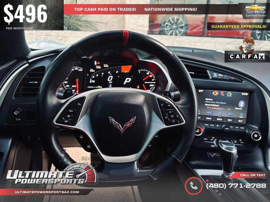 Used 2015 Chevrolet Corvette Stingray Coupe w/ ZF1 Appearance Package RWD image 51