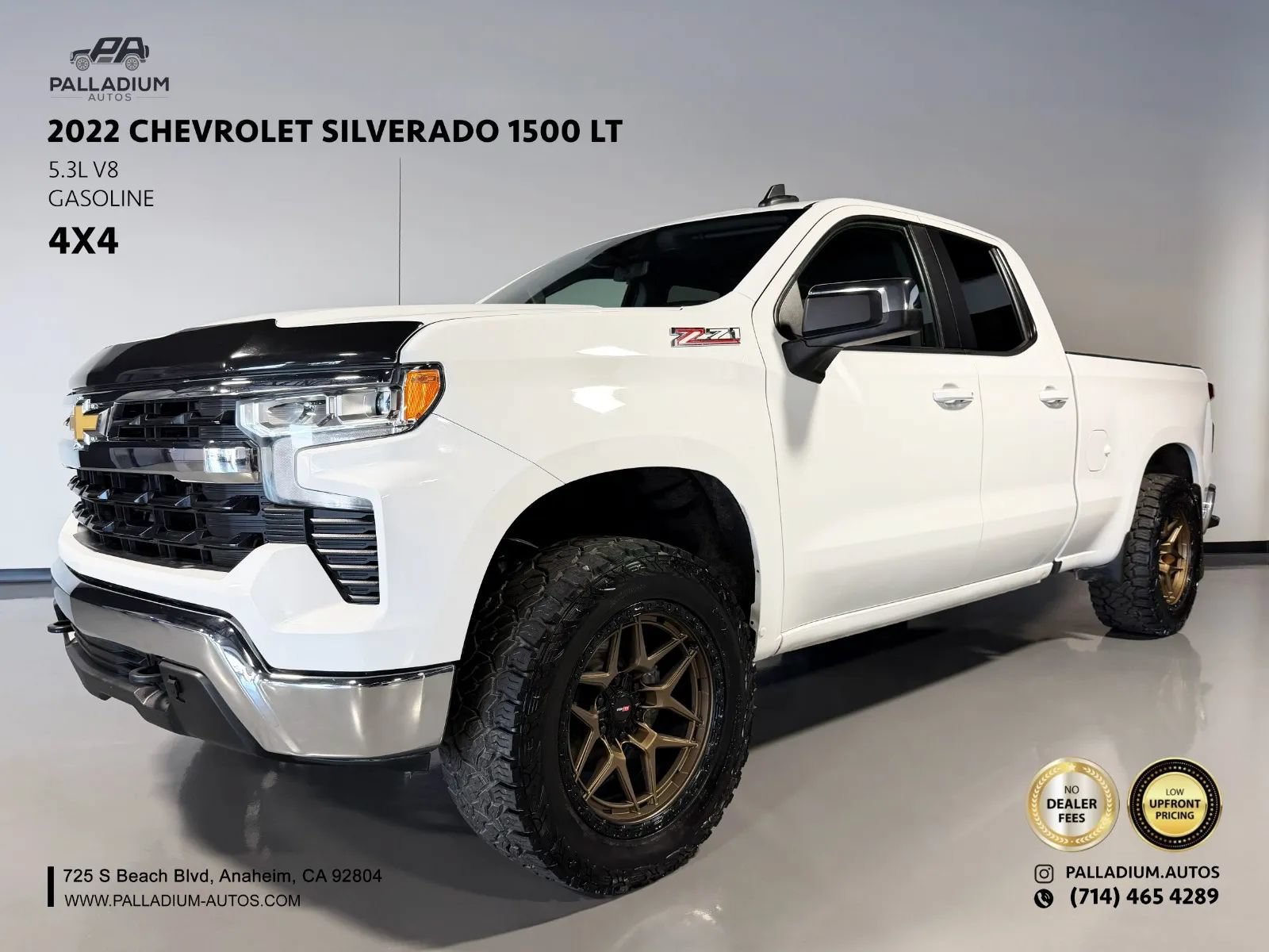 Used 2022 Chevrolet Silverado 1500 LT AWD/4WD image 1
