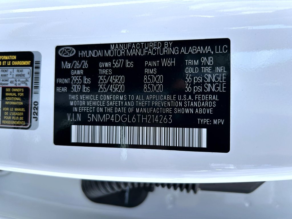 New 2026 Hyundai Santa Fe Limited AWD/4WD image 27