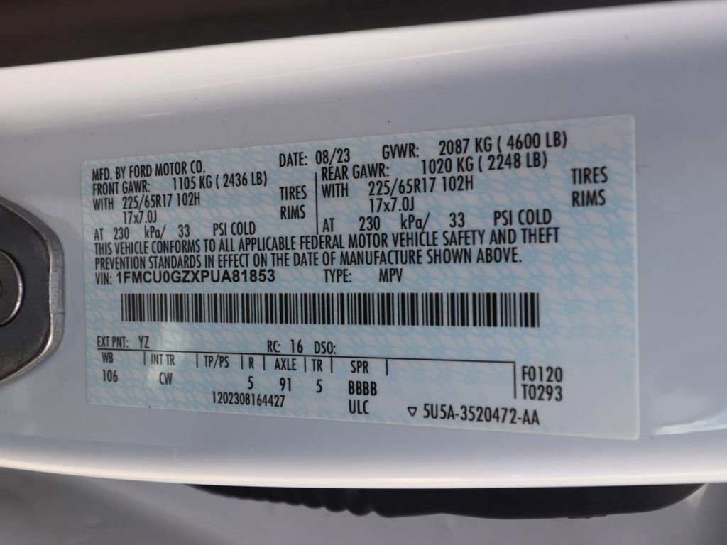 Used 2023 Ford Escape Active w/ Tech Pack #1 image 24