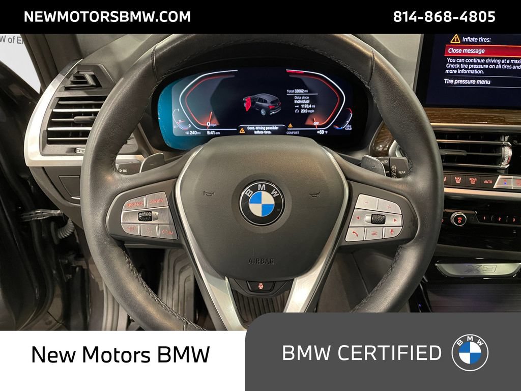 Certified 2023 BMW X3 xDrive30i w/ Premium Package AWD/4WD image 12