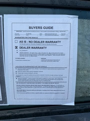 Certified 2023 Hyundai Elantra SEL w/ Convenience Package FWD image 28