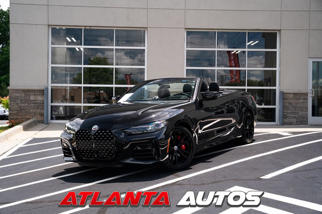 Used 2023 BMW 440i xDrive Convertible w/ Premium Package AWD/4WD video 1