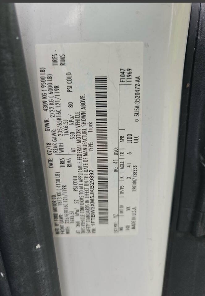 Used 2018 Ford Transit 350 148 High Roof Extended RWD image 11