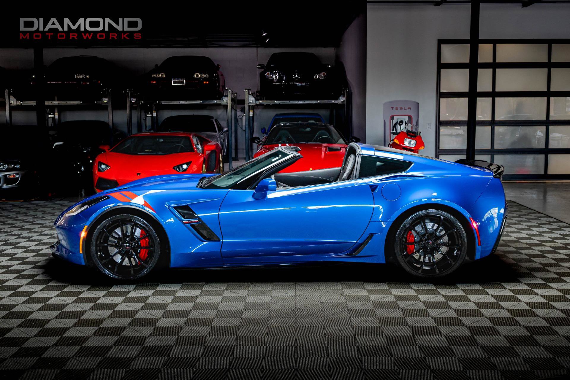 Used 2019 Chevrolet Corvette Grand Sport w/ Carbon Flash Badge Package image 49