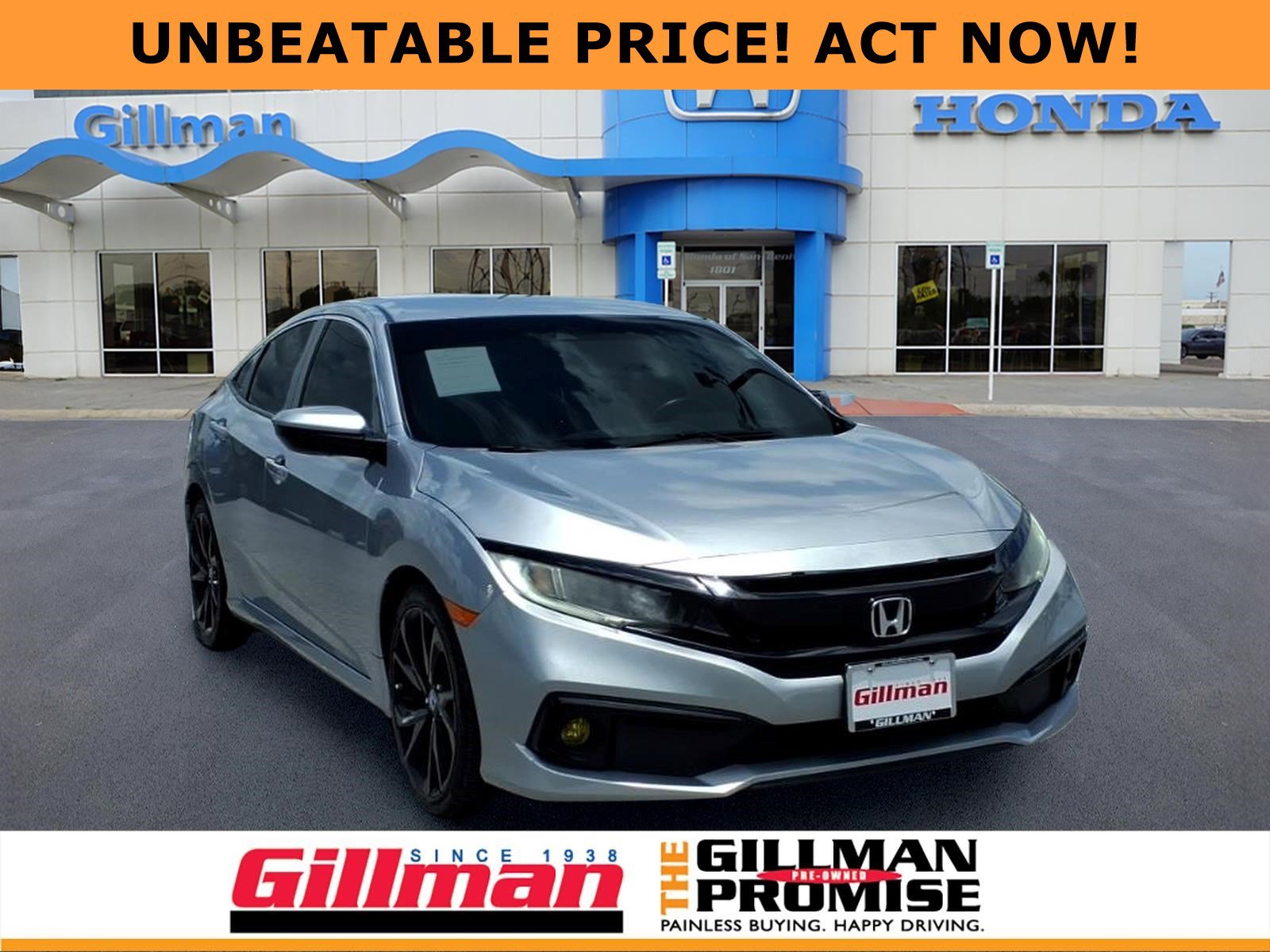 Used 2020 Honda Civic Sport image 1