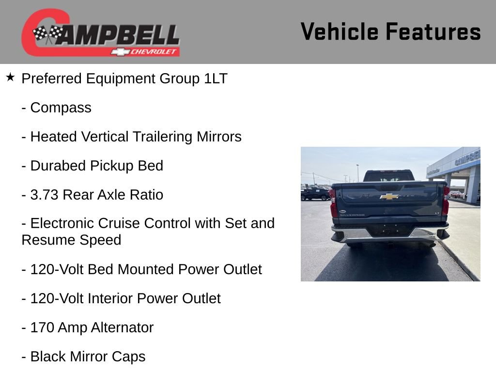 Used 2025 Chevrolet Silverado 2500 LT w/ Safety Package AWD/4WD image 16