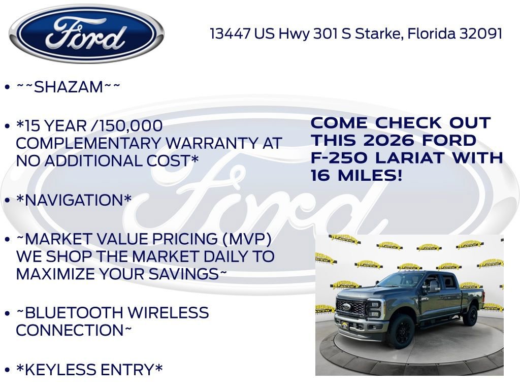 New 2026 Ford F250 Lariat image 5