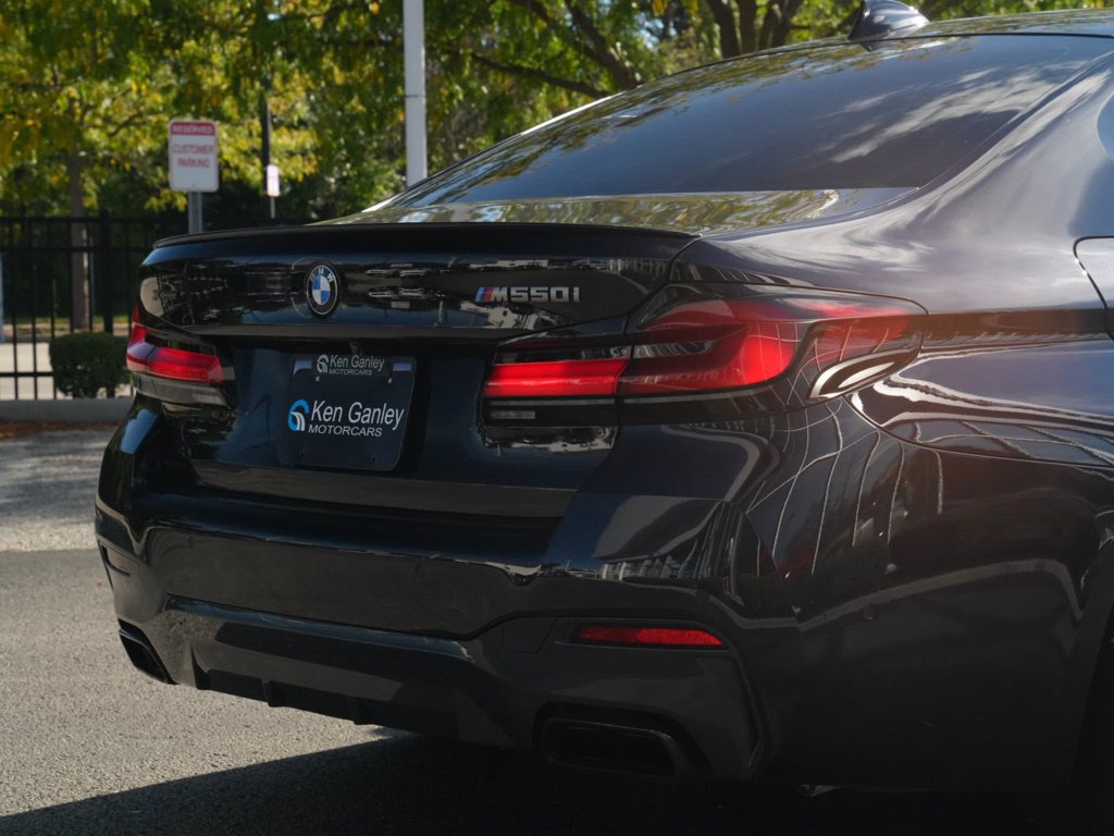 Used 2021 BMW M550i xDrive w/ Shadowloine Package AWD/4WD image 14