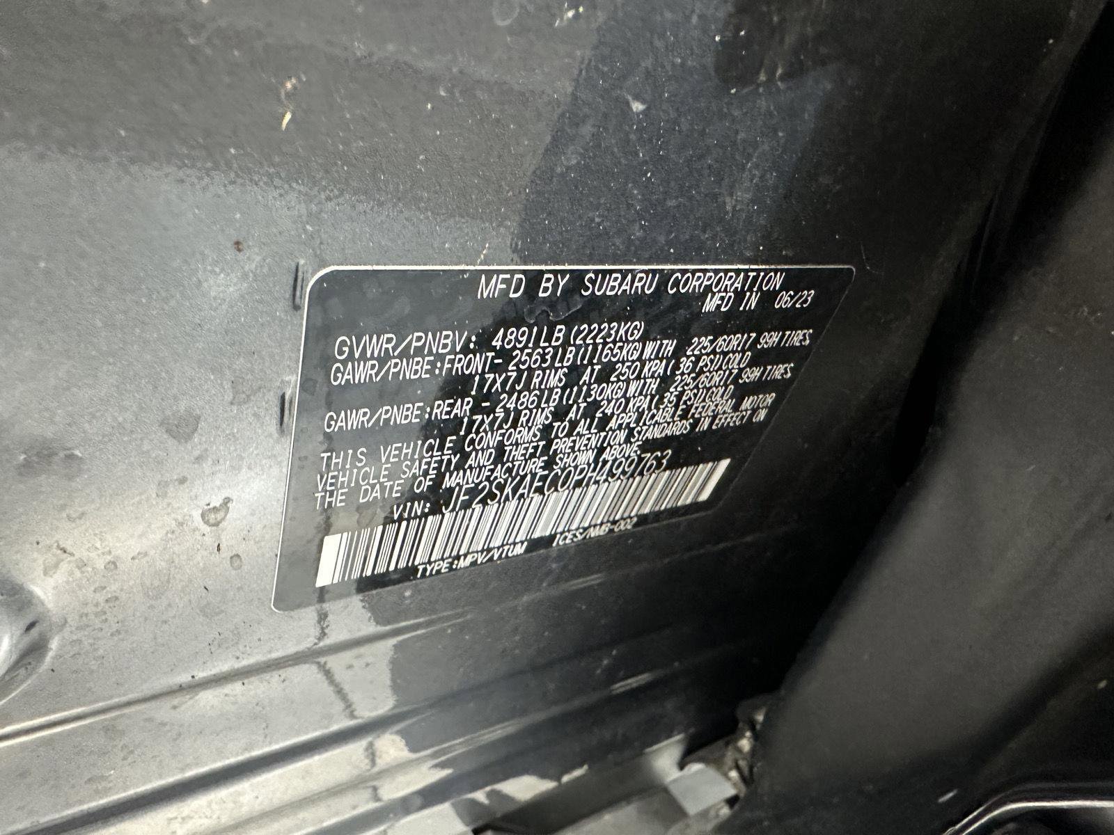 Used 2023 Subaru Forester Premium AWD/4WD image 16