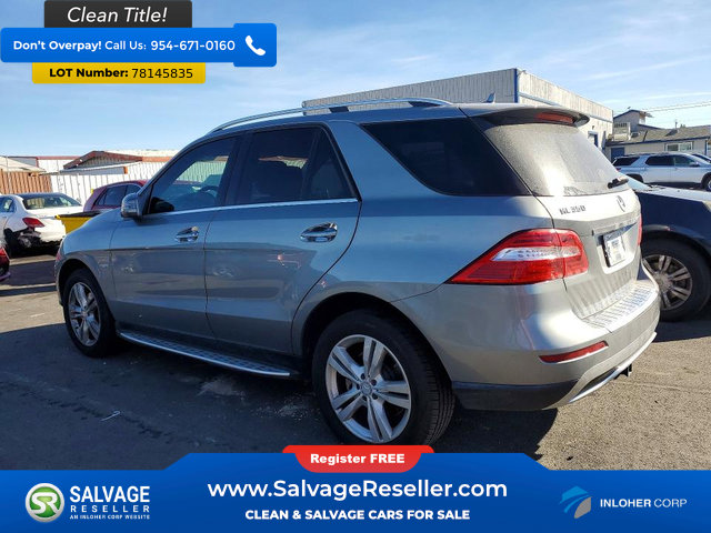 Used 2012 Mercedes-Benz ML 350 BlueTEC 4MATIC image 3
