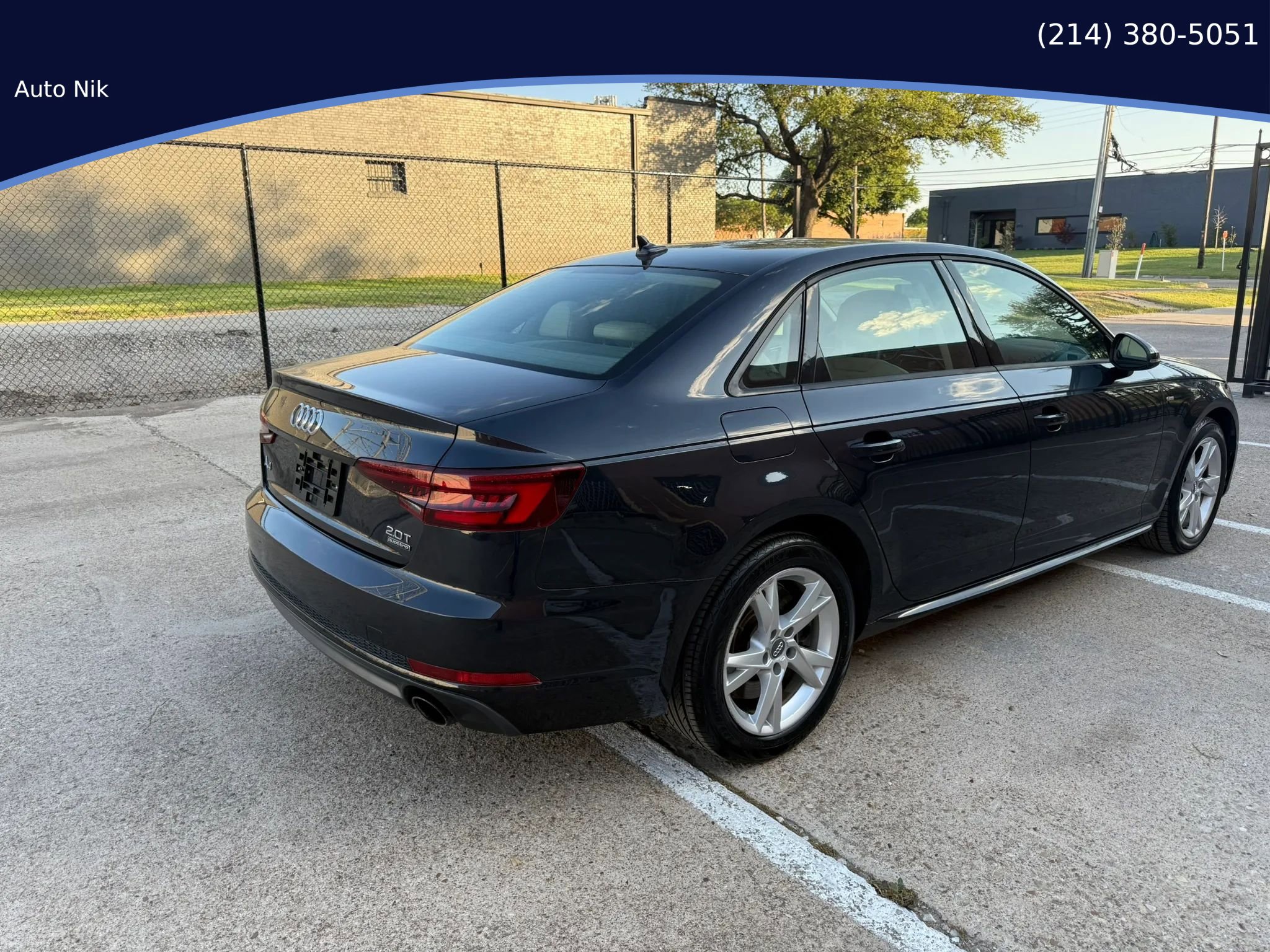 Used 2018 Audi A4 2.0T Premium w/ Convenience Package AWD/4WD image 3
