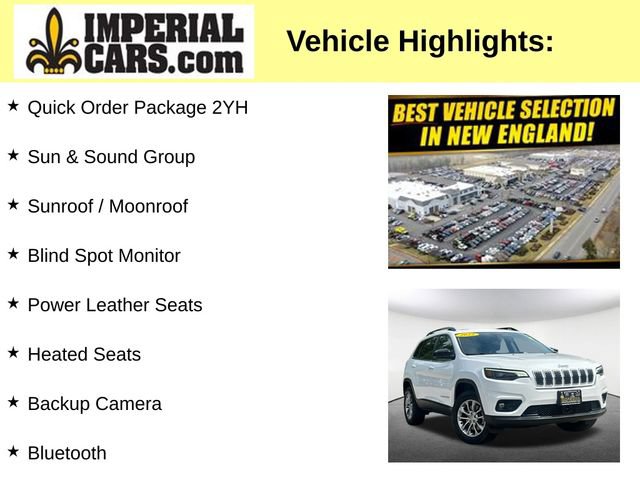Used 2022 Jeep Cherokee Latitude Lux w/ Sun & Sound Group AWD/4WD image 8