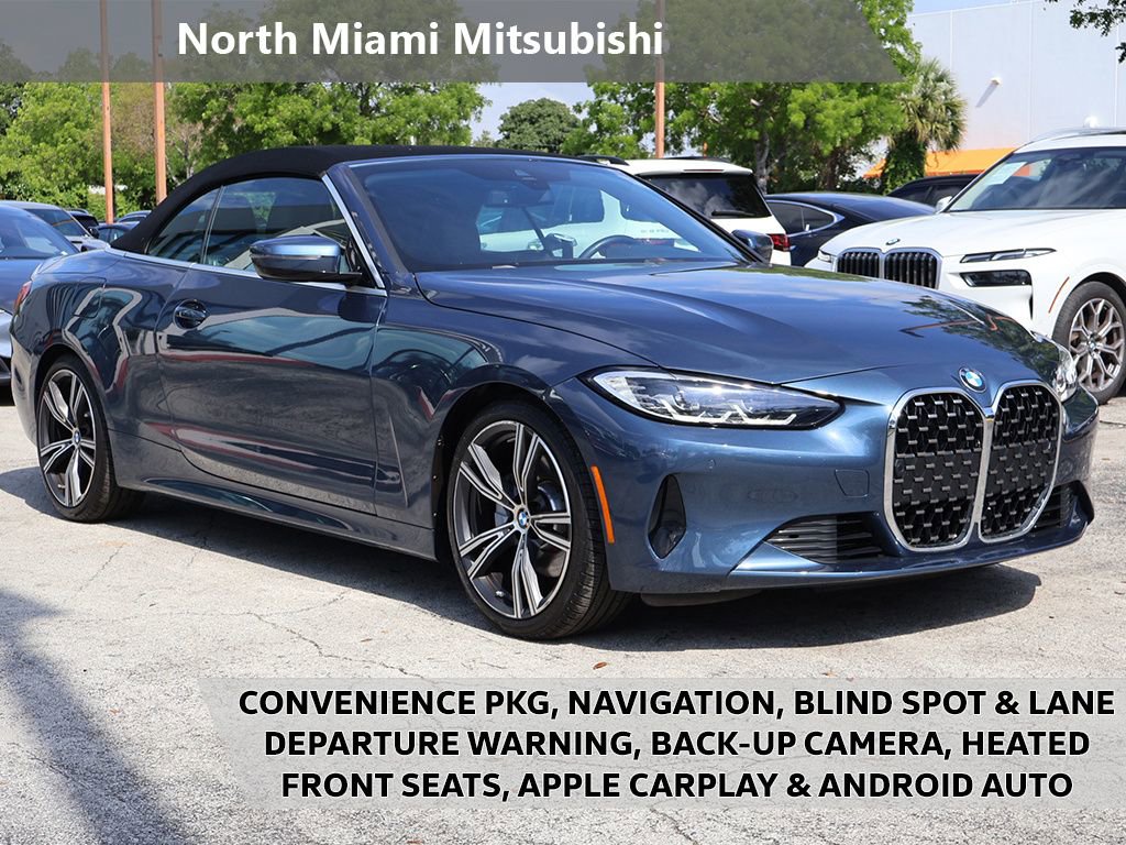 Used 2023 BMW 430i Convertible w/ Convenience Package RWD image 1