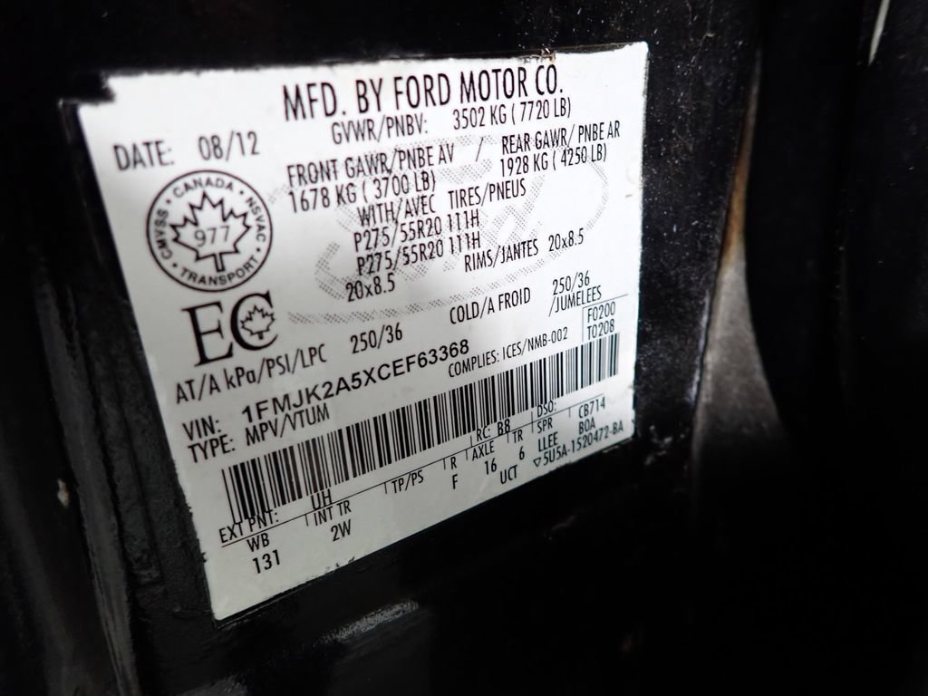 Used 2012 Ford Expedition Max Limited AWD/4WD image 38