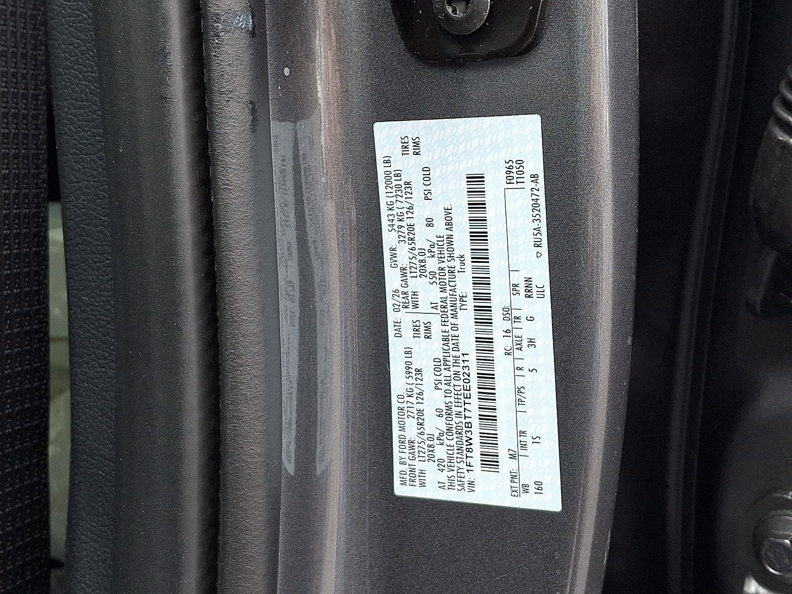 New 2026 Ford F350 XL w/ STX Appearance Package image 18