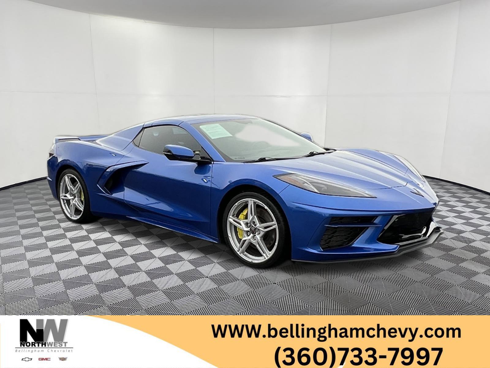 Used 2021 Chevrolet Corvette Stingray Preferred Conv w/ 2LT image 1