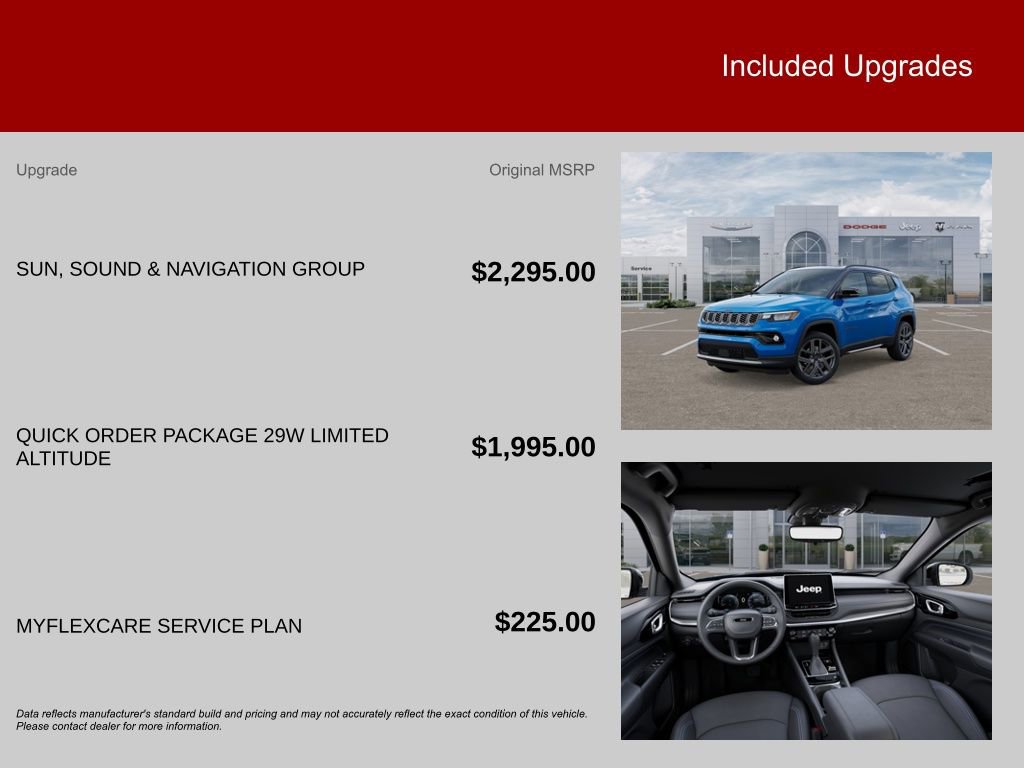 New 2026 Jeep Compass Limited w/ Sun, Sound & Navigation Group image 7