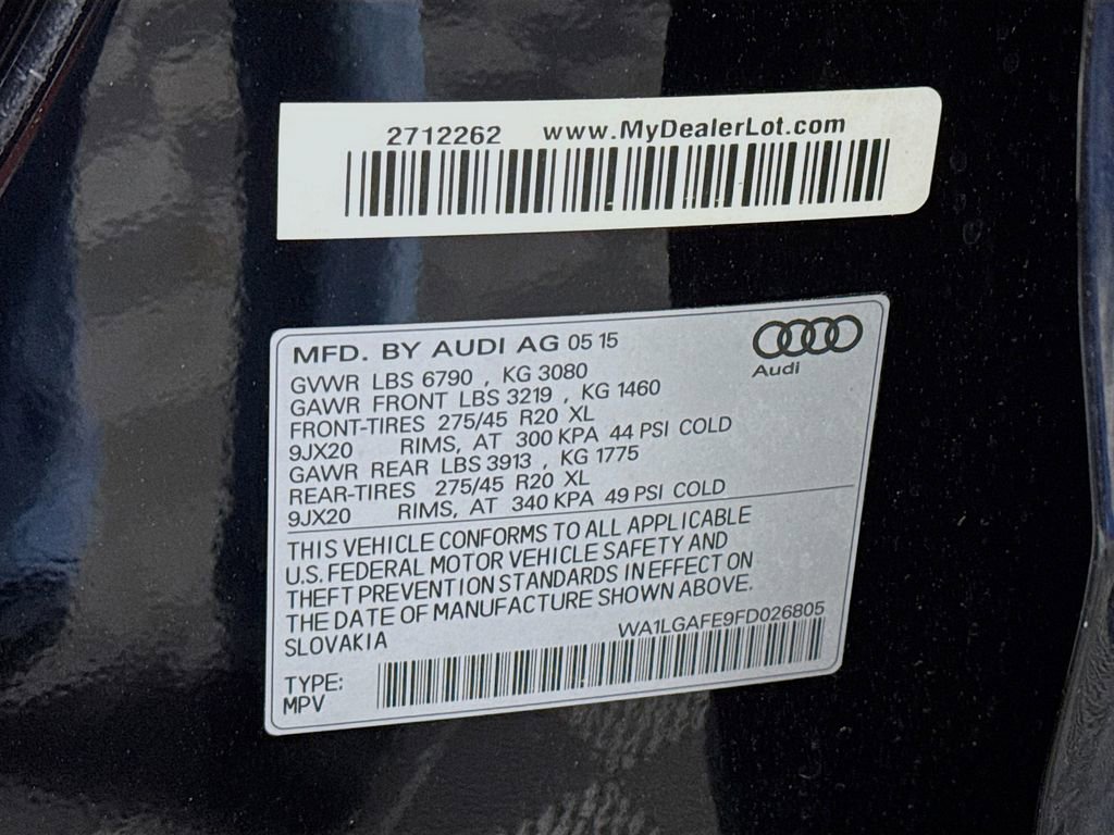 Used 2015 Audi Q7 3.0T Premium Plus w/ Premium Plus Package image 35
