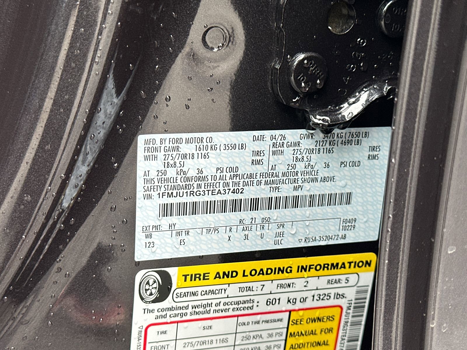 New 2026 Ford Expedition Tremor AWD/4WD image 34