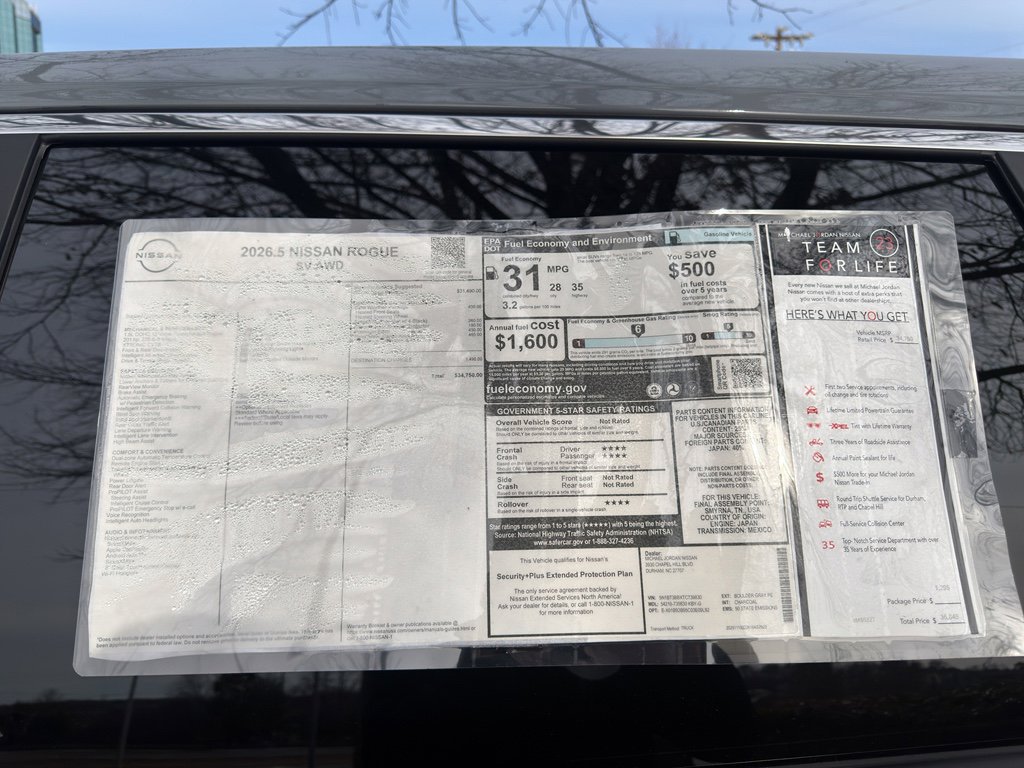 New 2026 Nissan Rogue SV image 12