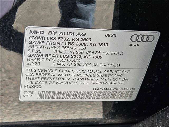 Used 2020 Audi SQ5 Premium Plus w/ Premium Plus Package AWD/4WD image 24