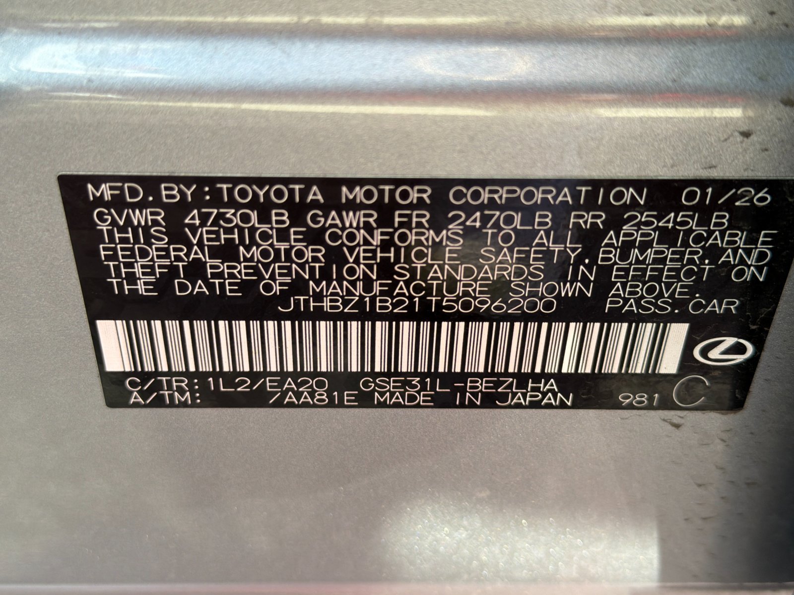 Used 2026 Lexus IS 350 F Sport RWD image 42