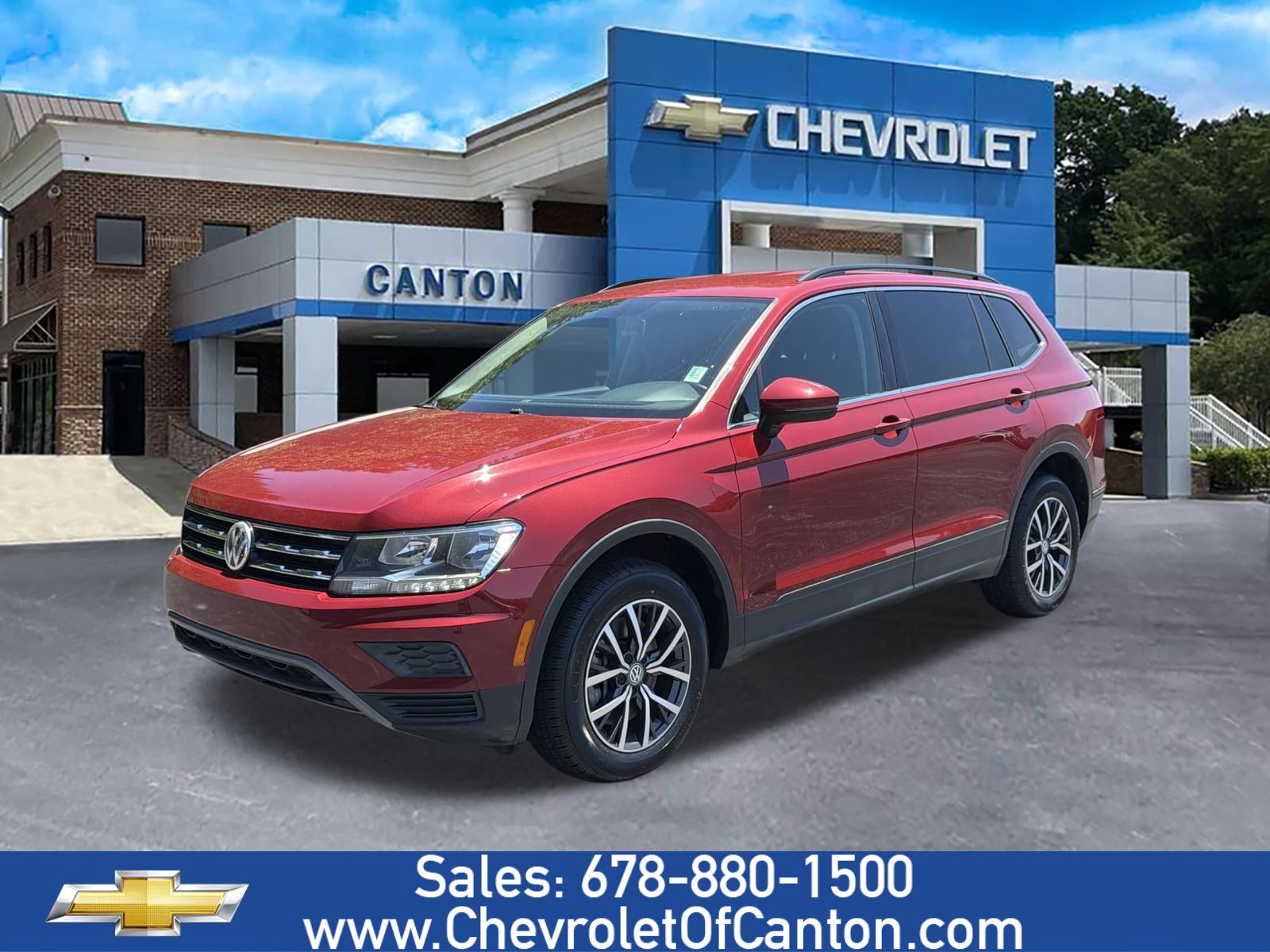 Used 2019 Volkswagen Tiguan SE FWD image 1