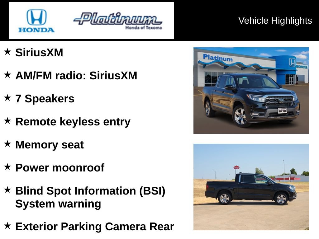 New 2026 Honda Ridgeline RTL image 5
