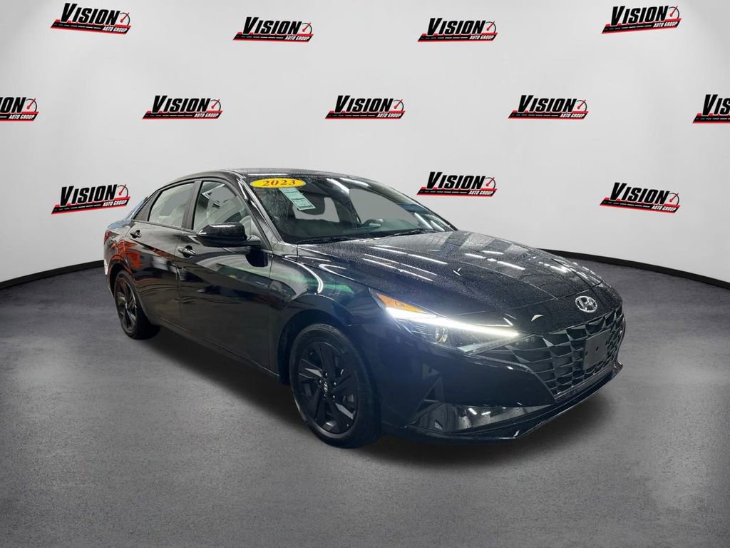 Certified 2023 Hyundai Elantra Blue w/ Cargo Package image 3
