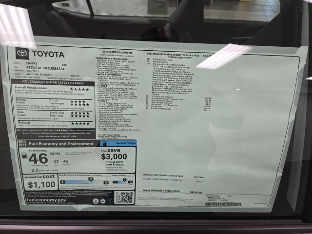 New 2026 Toyota Camry XSE w/ Premium Plus Package FWD image 7