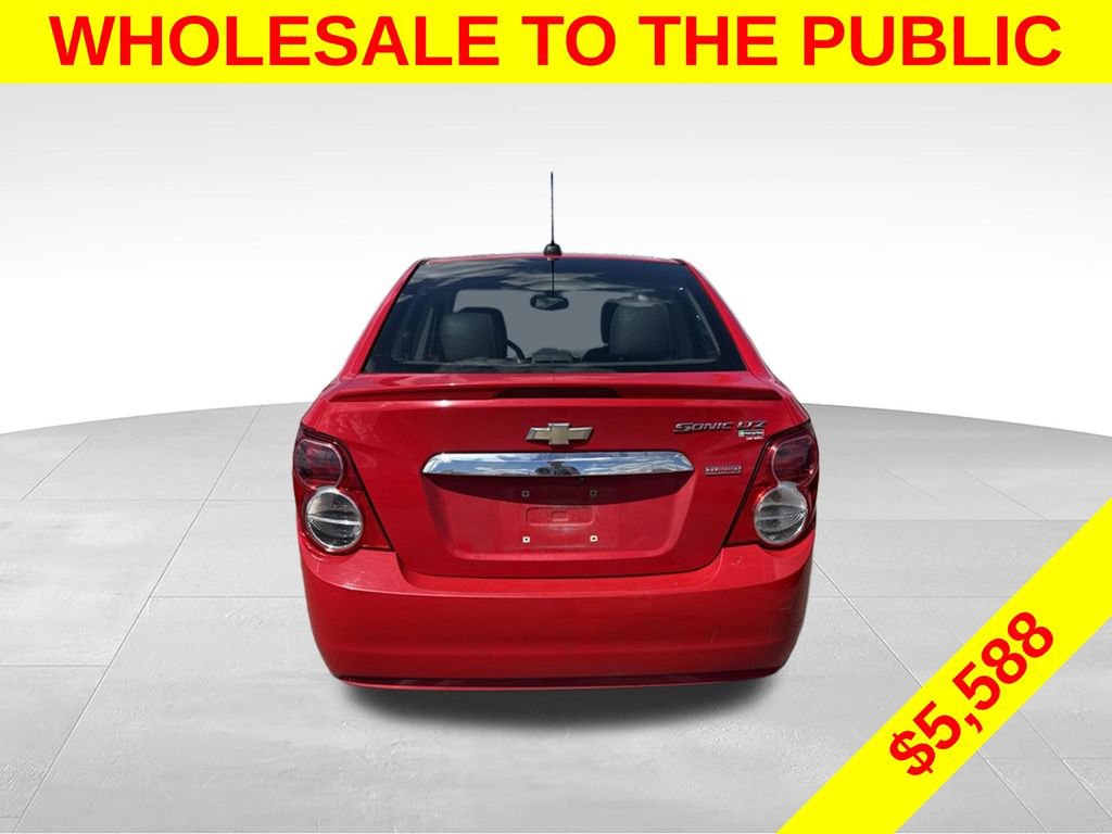Used 2016 Chevrolet Sonic LTZ FWD image 6