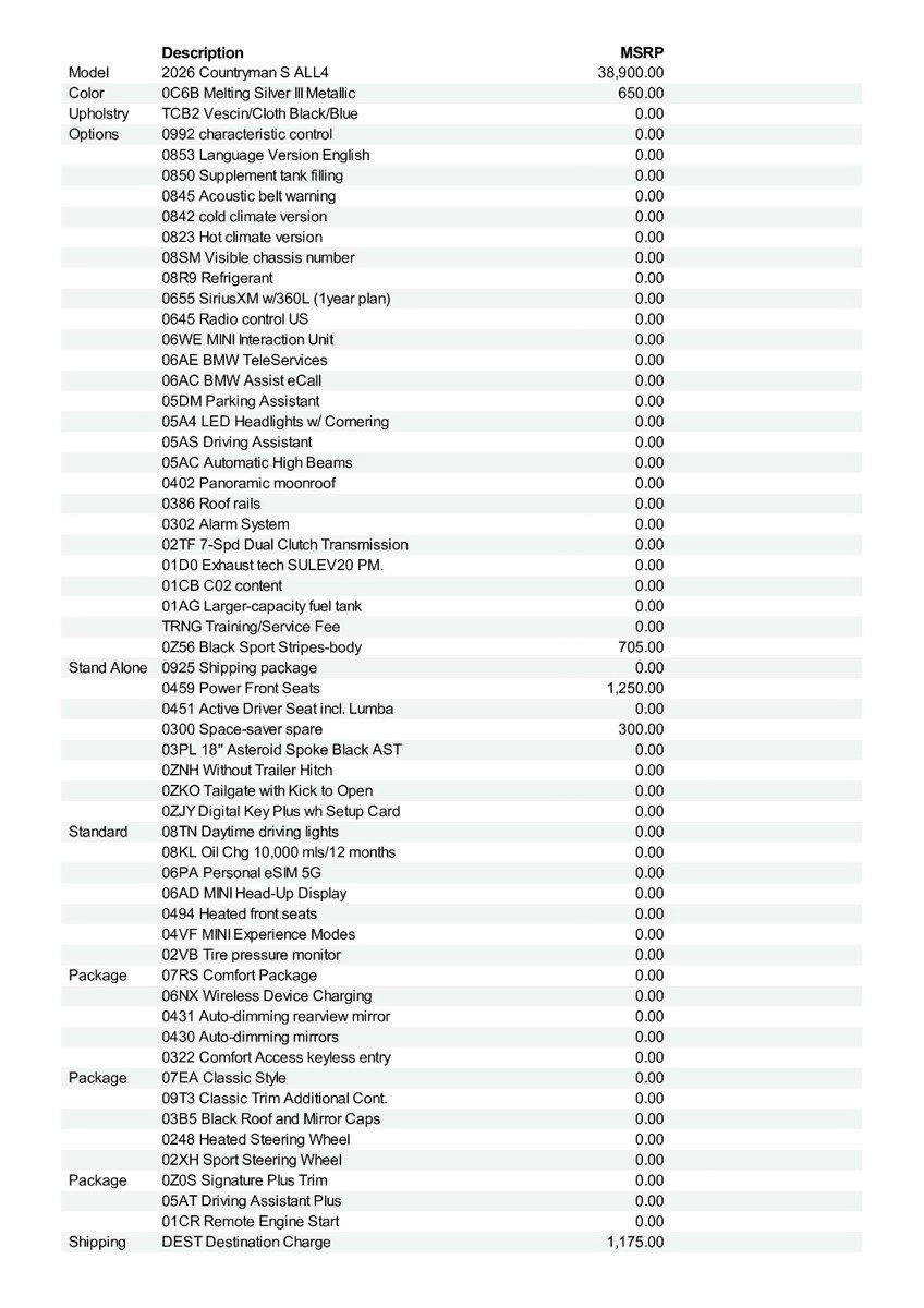 New 2026 MINI Cooper Countryman S image 12