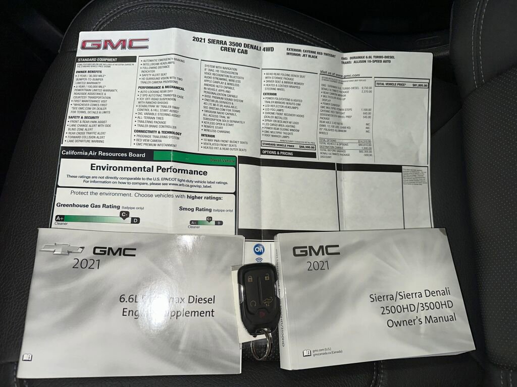 Certified 2021 GMC Sierra 3500 Denali w/ Denali Ultimate Package image 18