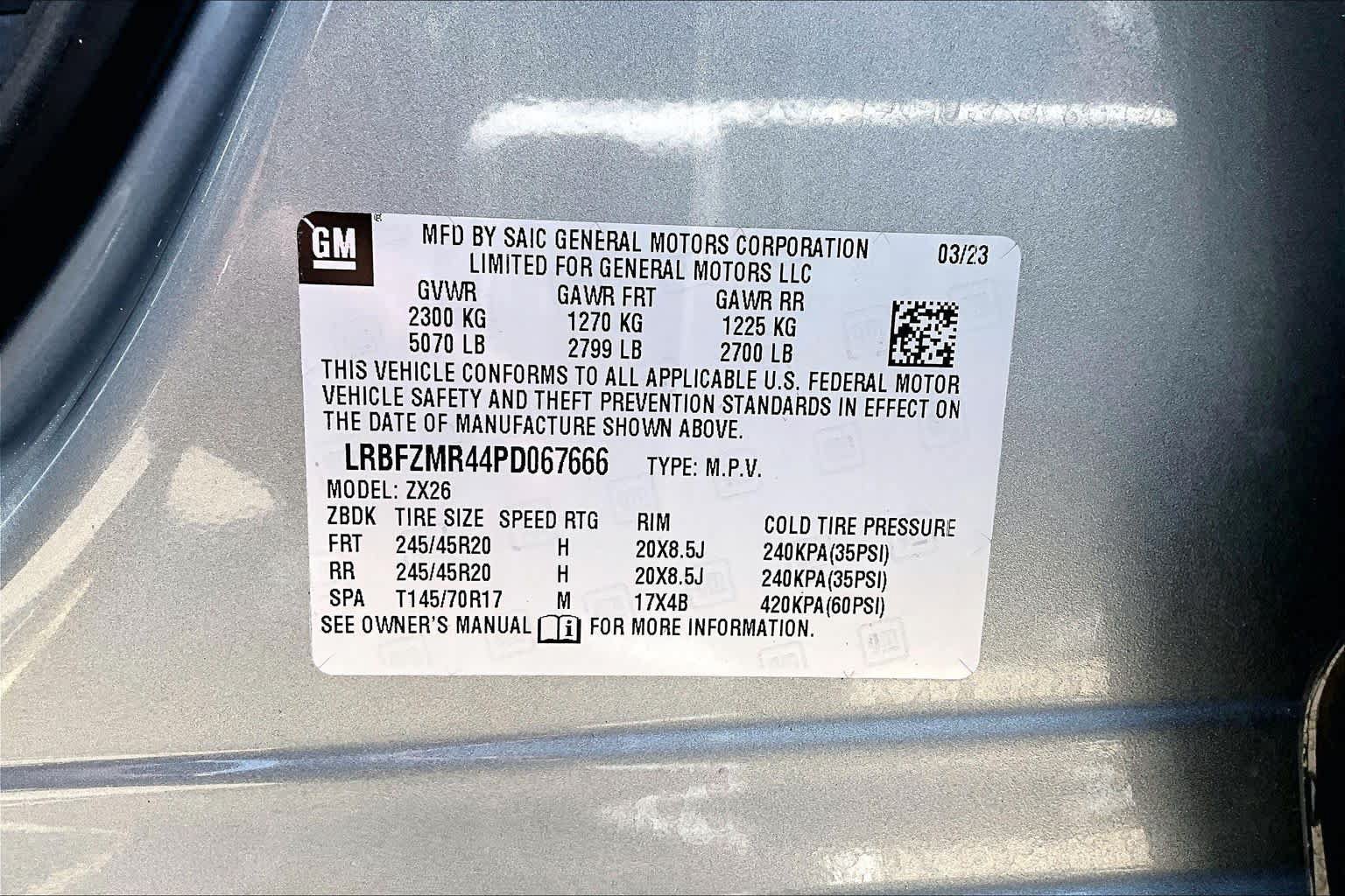 Certified 2023 Buick Envision Preferred w/ Sport Touring Package AWD/4WD image 68