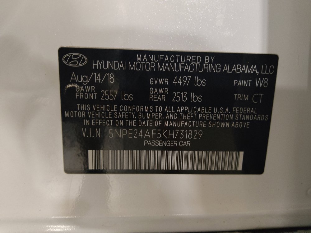 Used 2019 Hyundai Sonata SE w/ Cargo Package FWD image 33