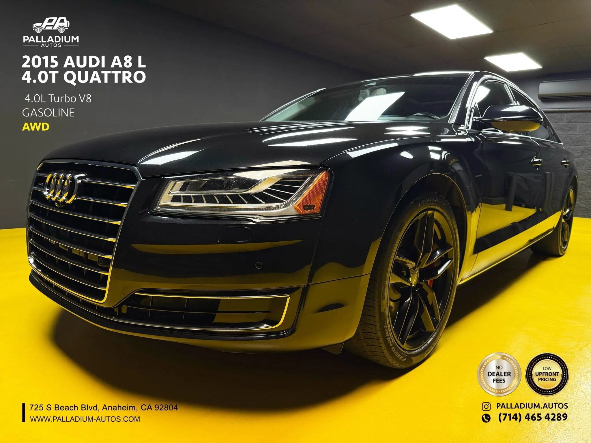 Used 2015 Audi A8 L 4.0T w/ Premium Package