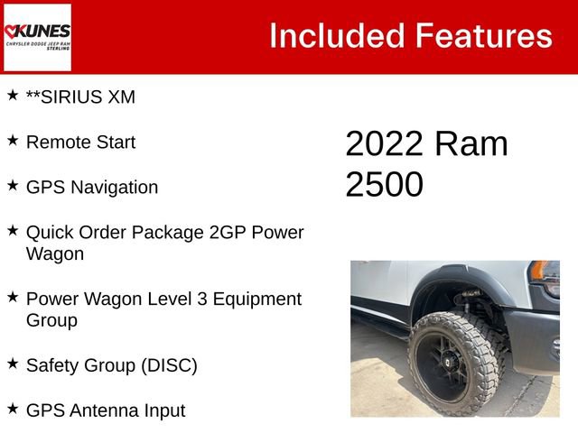 Used 2022 RAM 2500 Power Wagon AWD/4WD image 5