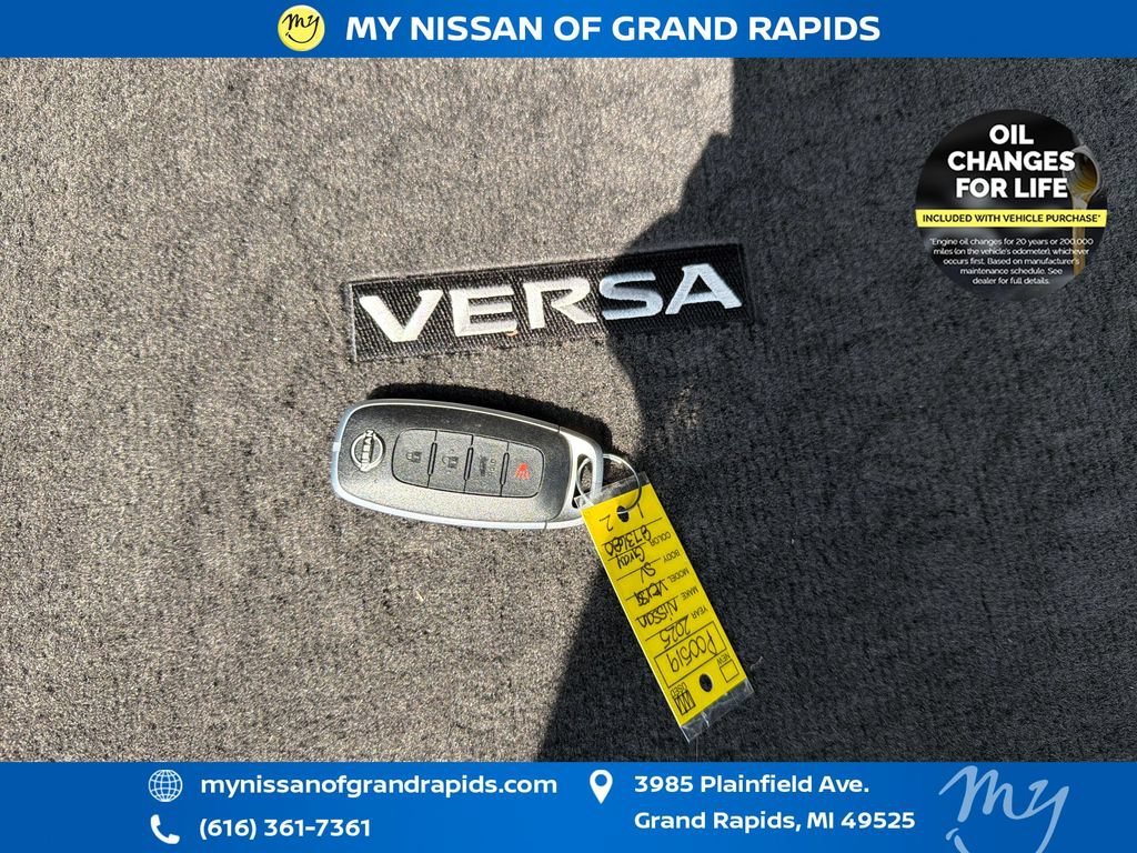 Used 2025 Nissan Versa SV w/ Trunk Package FWD image 36