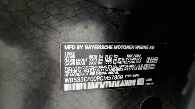 Used 2023 BMW iX M60 w/ Executive Package AWD/4WD image 74