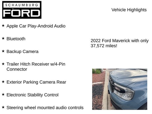 Used 2022 Ford Maverick XL w/ Equipment Group 100A Standard AWD/4WD image 8
