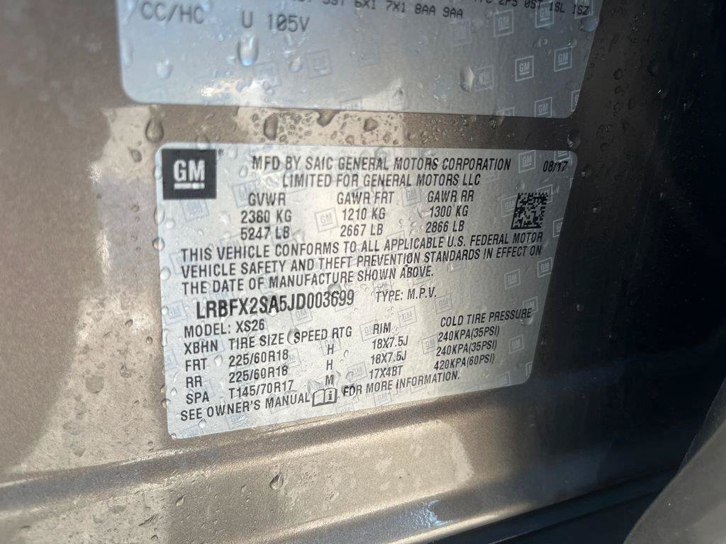 Certified 2018 Buick Envision Essence AWD/4WD image 13
