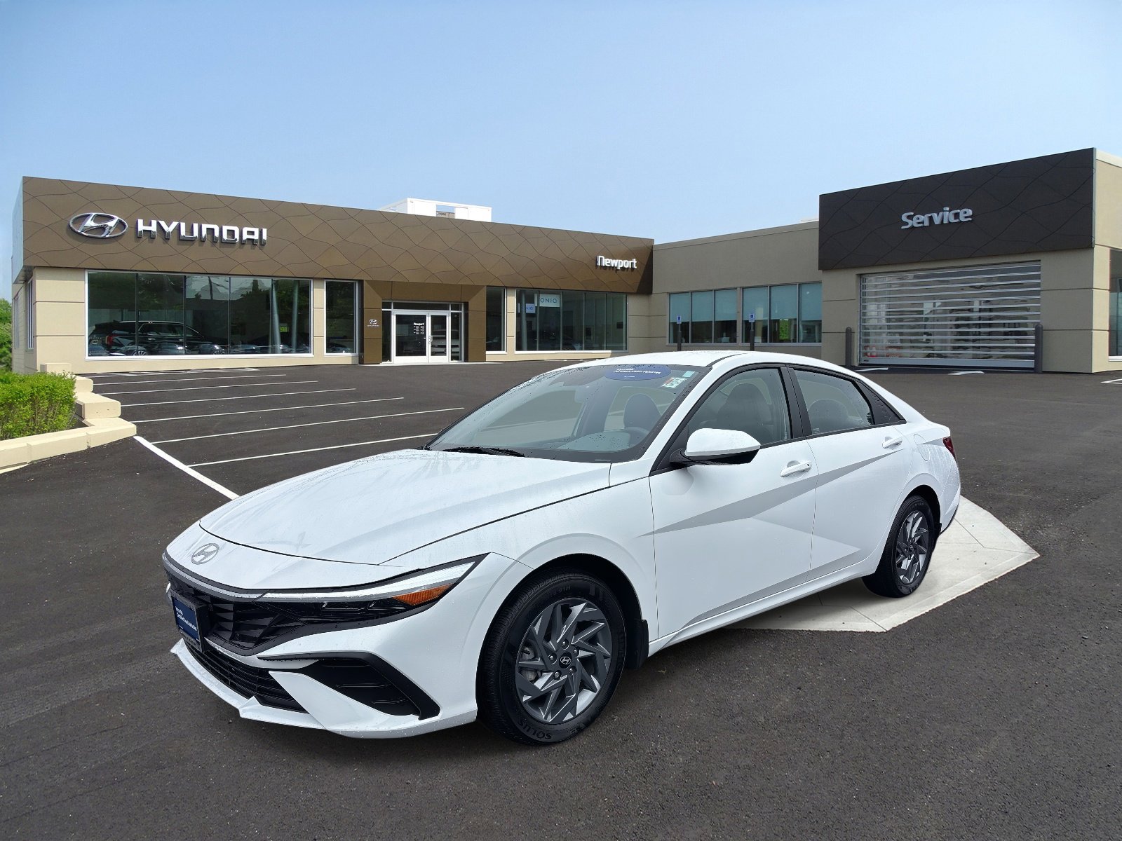 Used 2024 Hyundai Elantra Blue