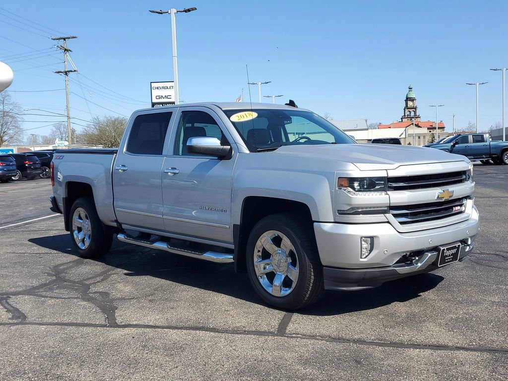 Used 2018 Chevrolet Silverado 1500 LTZ Z71 w/ LTZ Plus Package AWD/4WD image 2