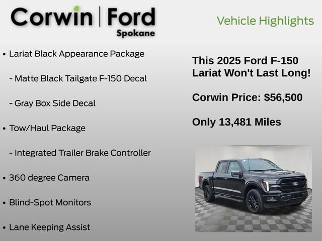 Certified 2025 Ford F150 Lariat image 13