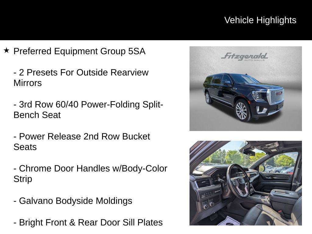 Used 2023 GMC Yukon XL Denali AWD/4WD image 9