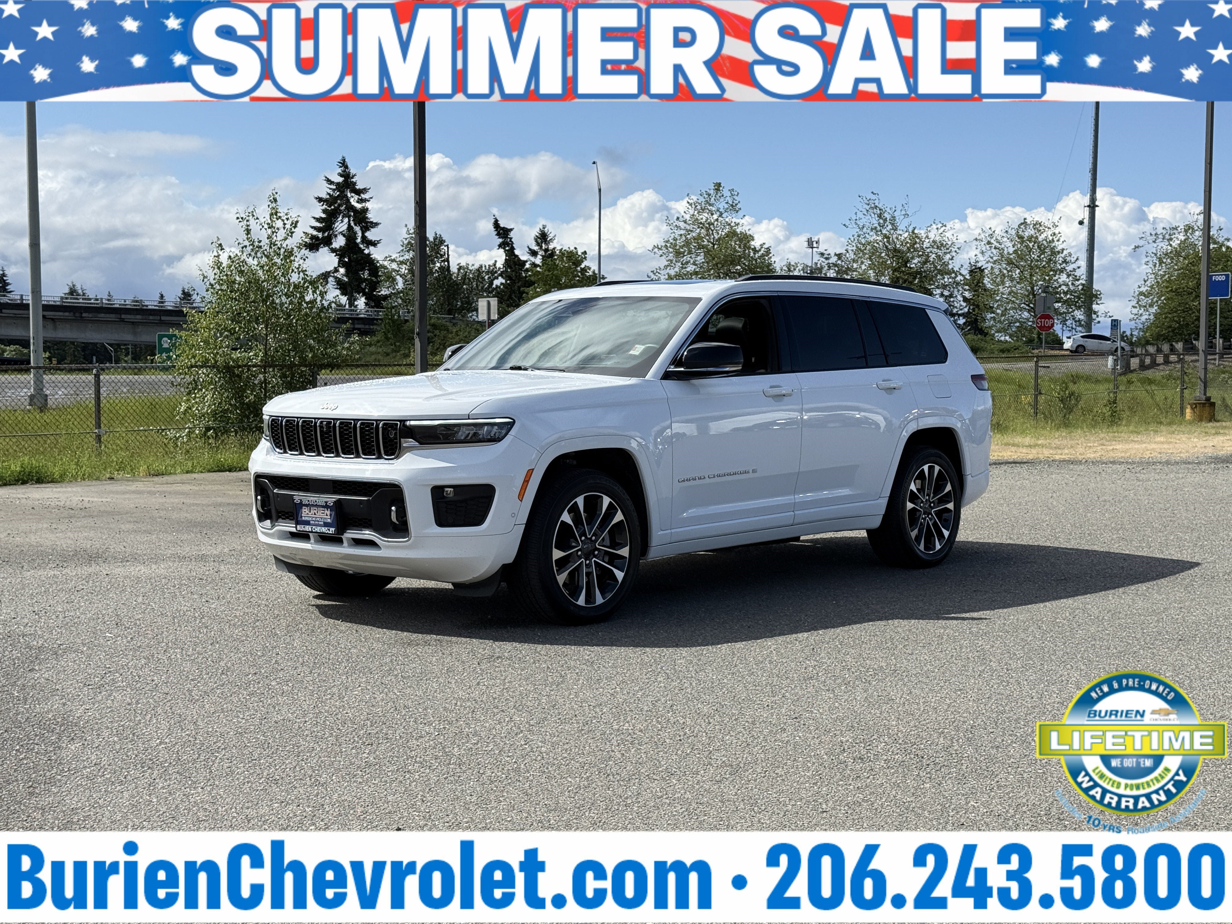 Used 2024 Jeep Grand Cherokee L Overland w/ Advanced Protech Group III AWD/4WD image 42